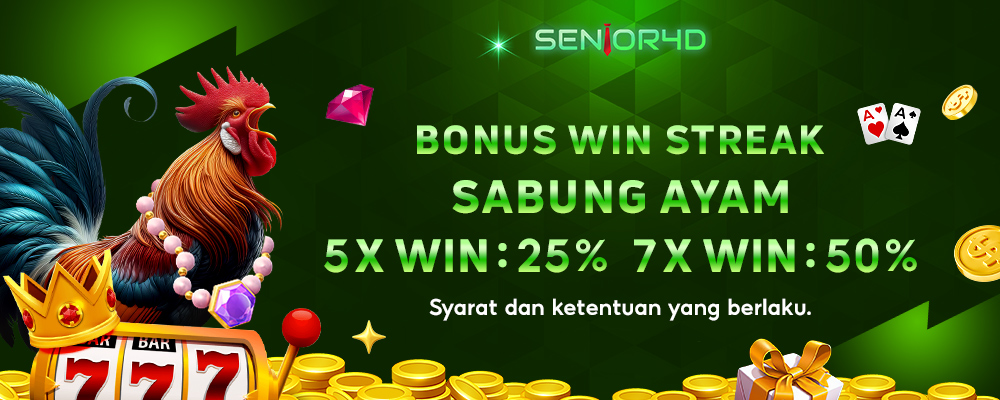 BONUS WINSTREAK SABUNG AYAM